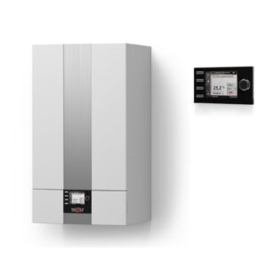 Wolf CGB 2-24 jungiamas prie boilerio